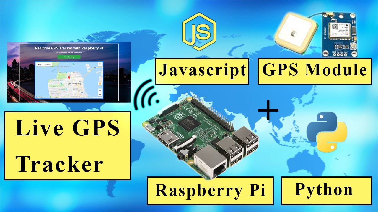 Make a Realtime GPS Tracker device with Raspberry Pi